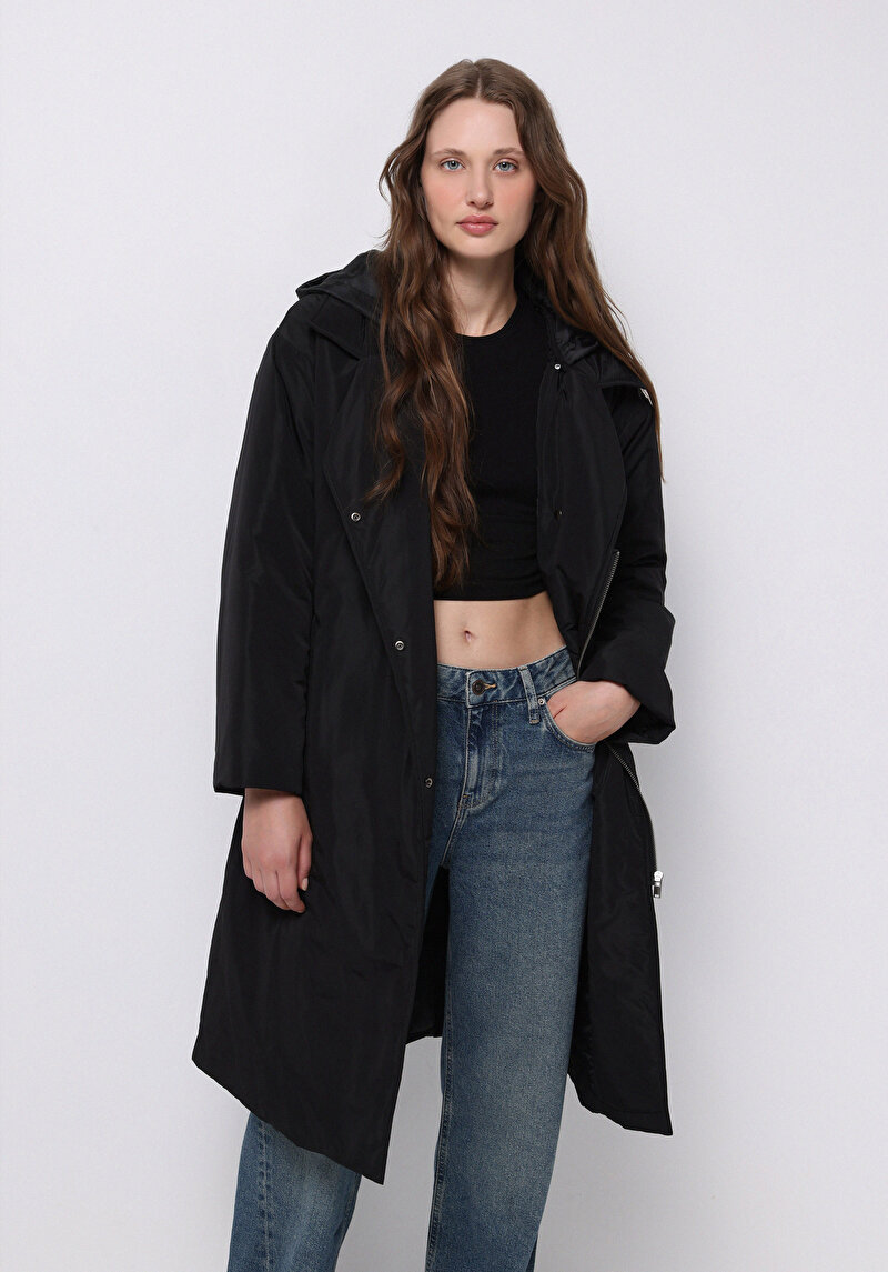 Зображення Пальто Жіноче Чорне  Cl1075683