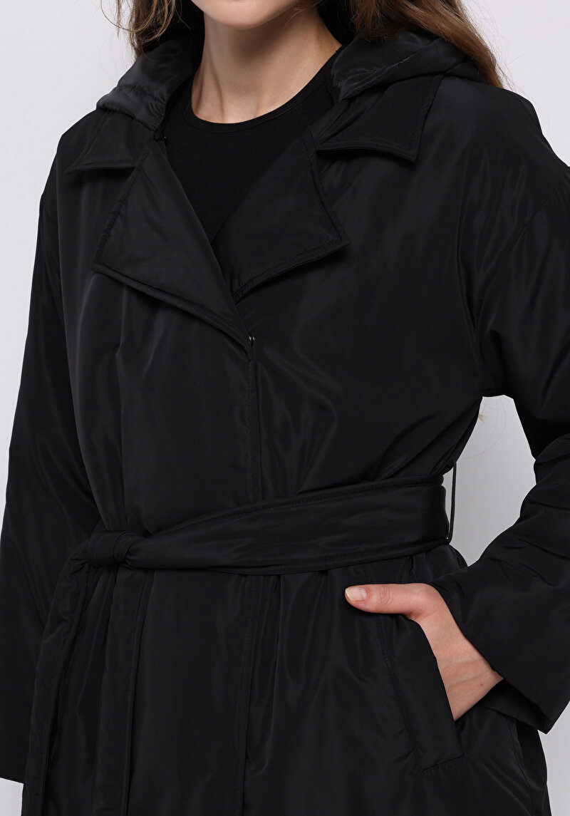 Показати інформацію про Пальто Жіноче Чорне  Cl1075683