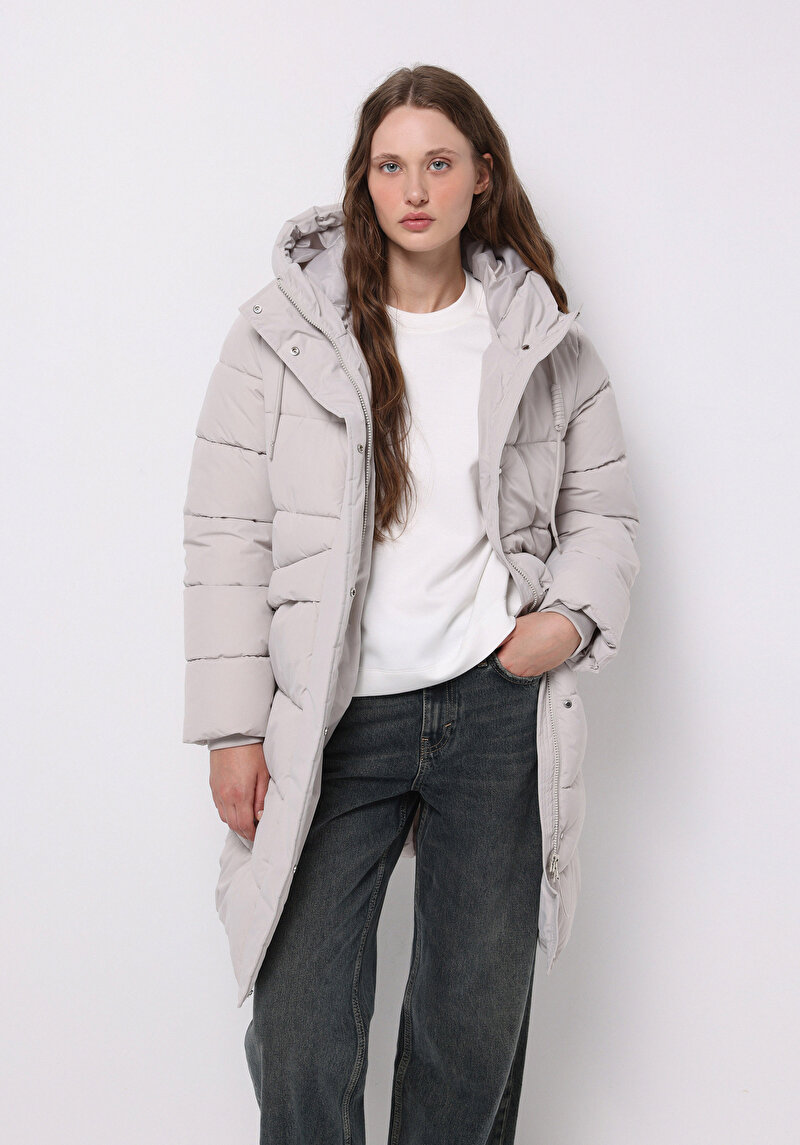 Зображення Пальто Жіноче Сіре  Cl1075972