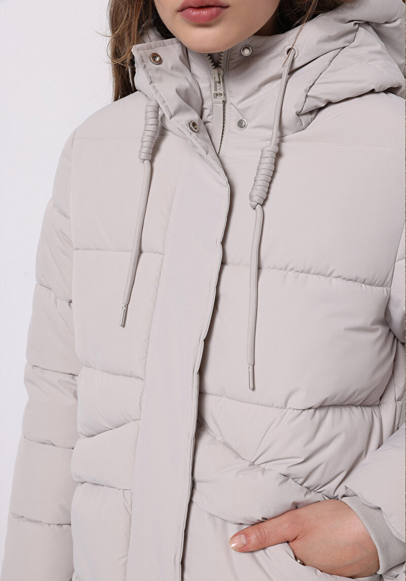 Показати інформацію про Пальто Жіноче Сіре  Cl1075972