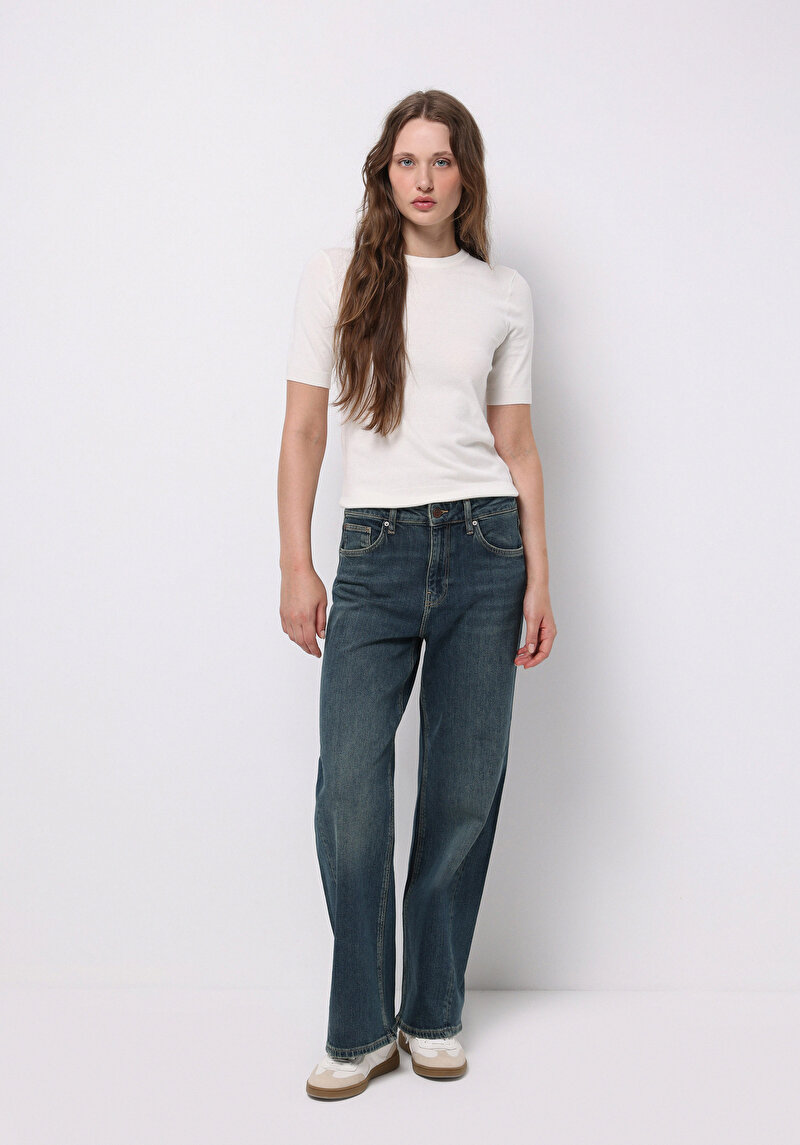 Зображення 970 Berry Джинси Жіночі Блакитні Класичного Крою Cl1077122