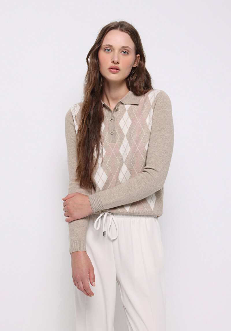 Зображення Светр Жіночий Бежевий  Cl1077282