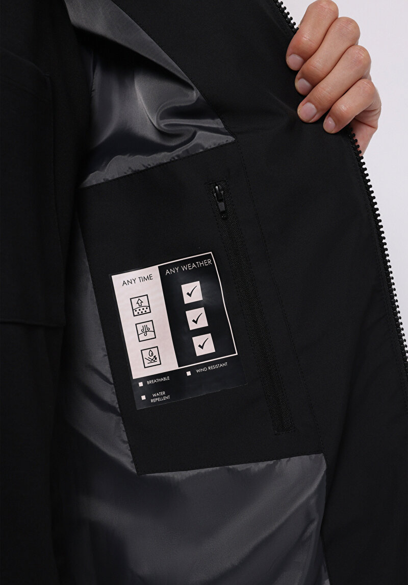 Показати інформацію про Куртка Чоловіча Чорна  Cl1070919