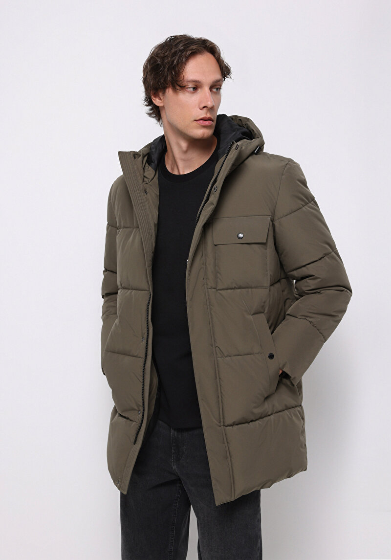 Зображення Пальто Чоловіче Зелене  Cl1076393