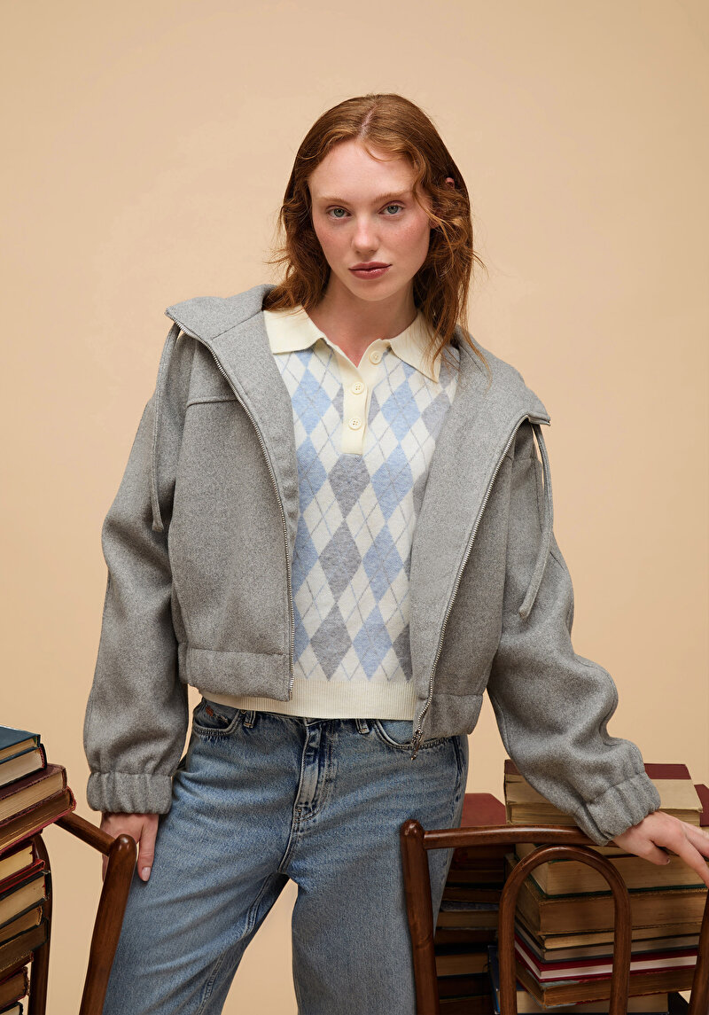 Зображення Куртка Жіноча Сіра  Cl1075618