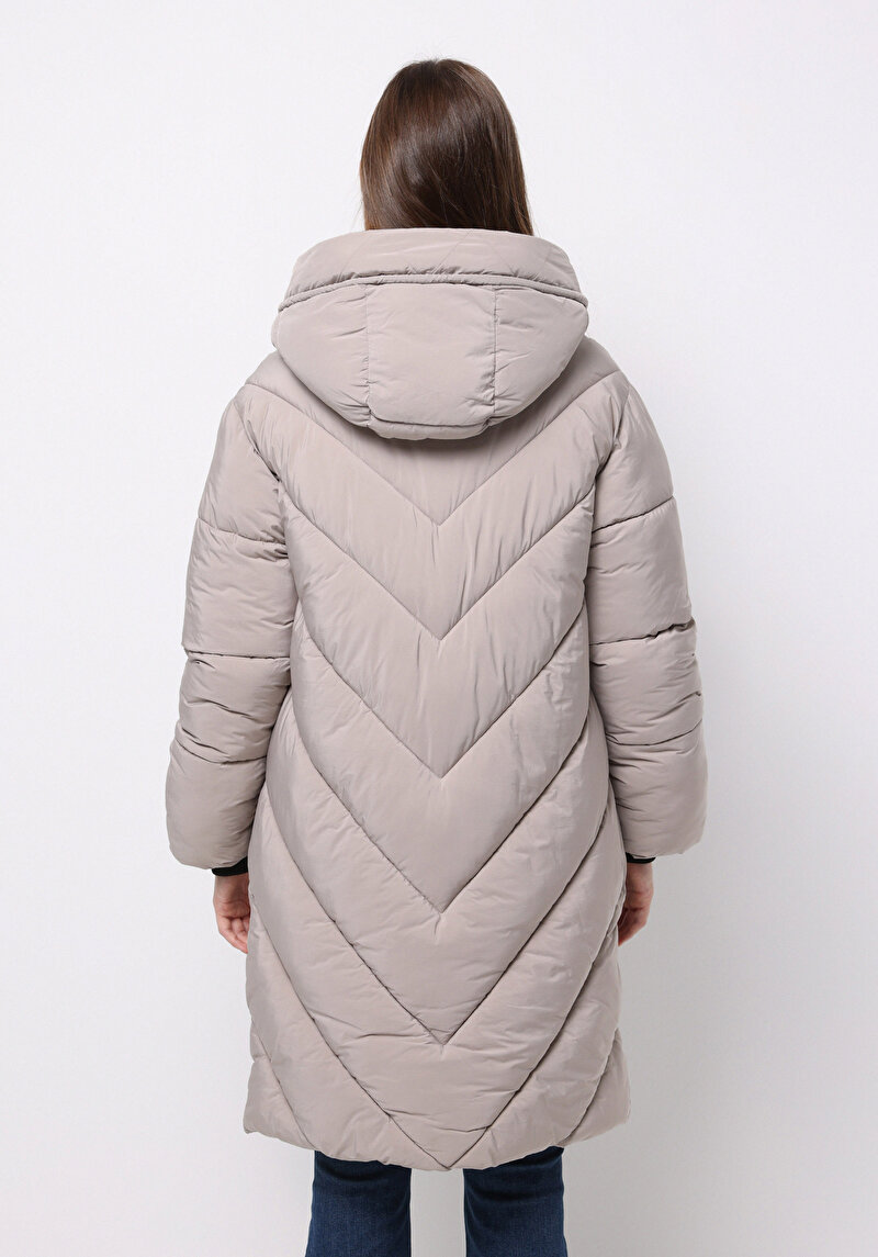 Показати інформацію про Пальто Жіноче Бежеве  Cl1076407