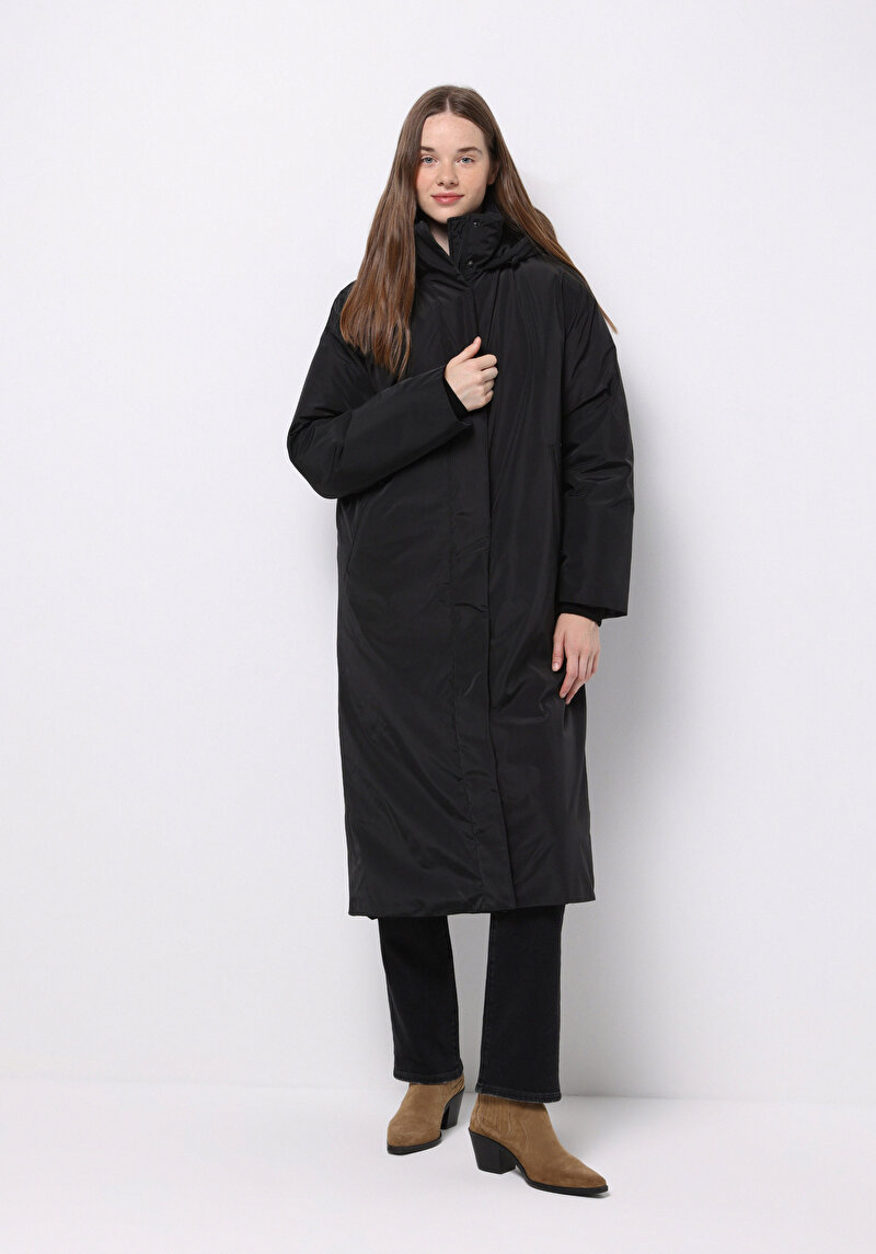 Показати інформацію про Пальто Жіноче Чорне  Cl1076409