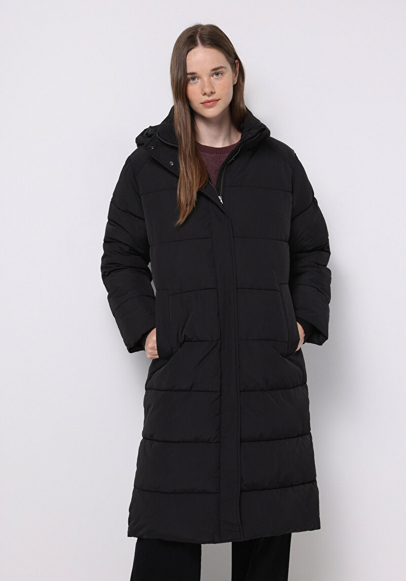 Зображення Пальто Жіноче Чорне  Cl1076413