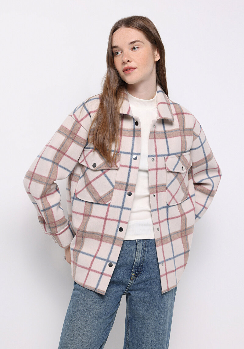 Зображення Сорочки З Довгим Рукавом Жіноча Біла  Cl1076426