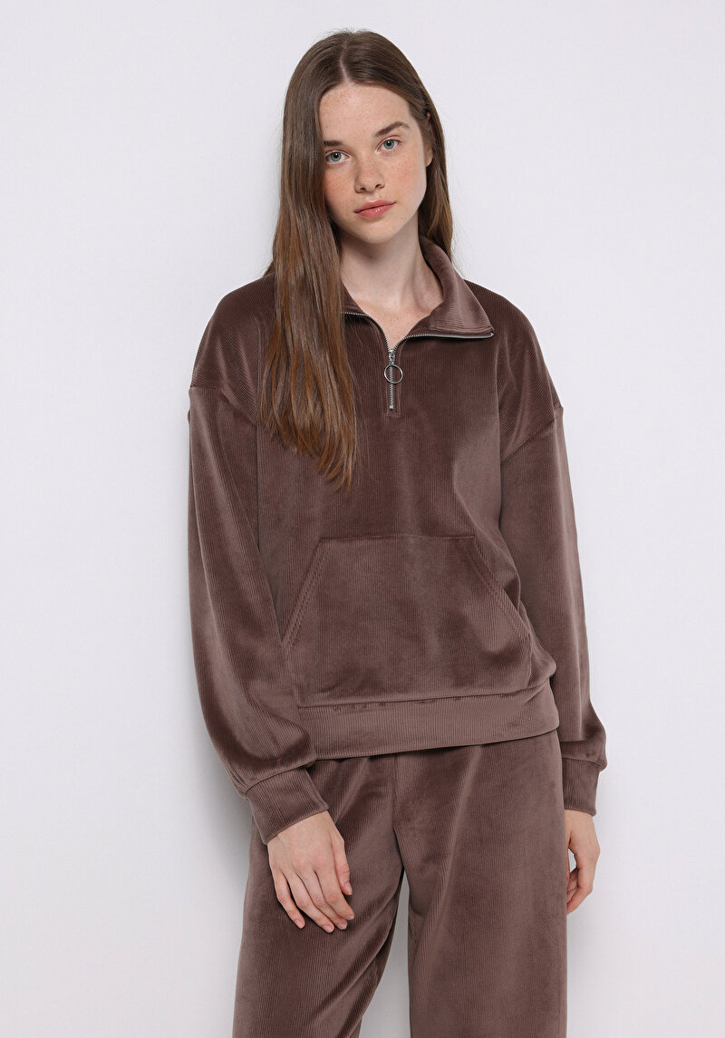 Зображення Толстовка Жіноча Коричнева  Cl1076586