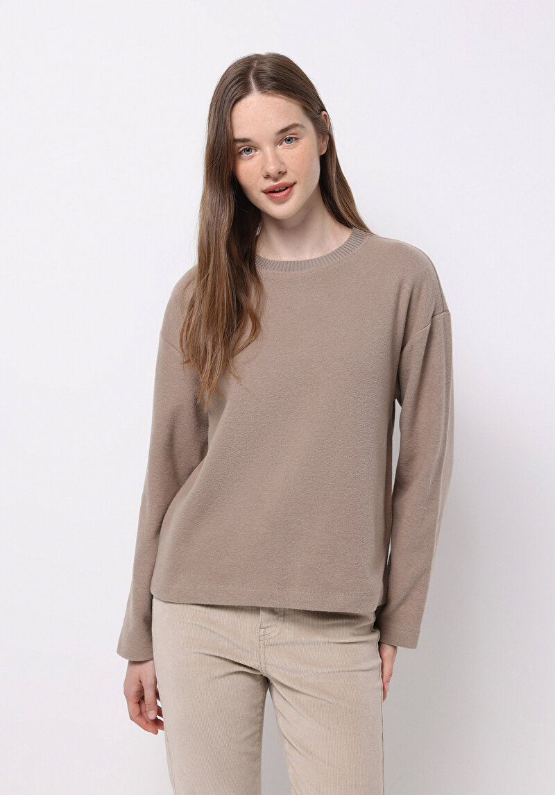 Зображення Пуловер Жіночий Бежевий  Cl1076694