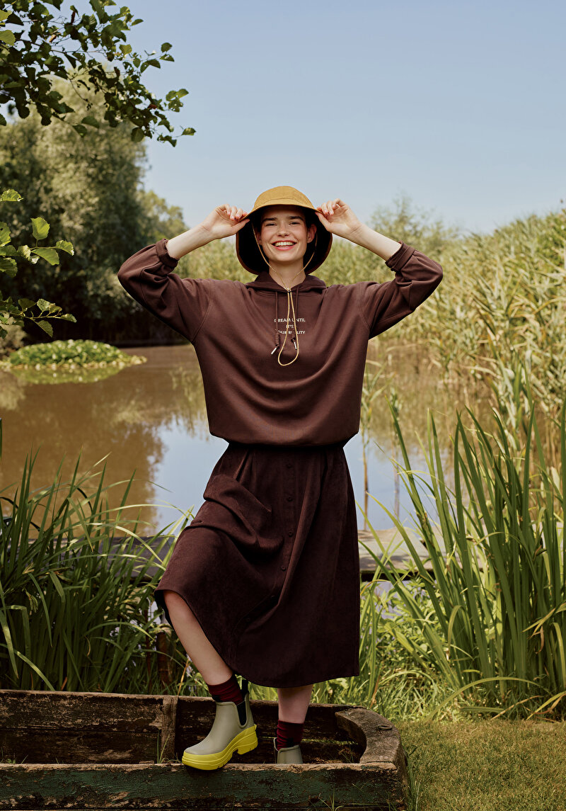 Зображення Толстовка Жіноча Коричнева  Cl1077081