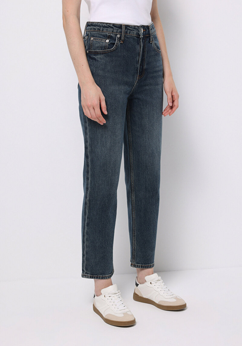 Зображення 884 Lauren Джинси Жіночі Блакитні Прямого Крою Cl1077360