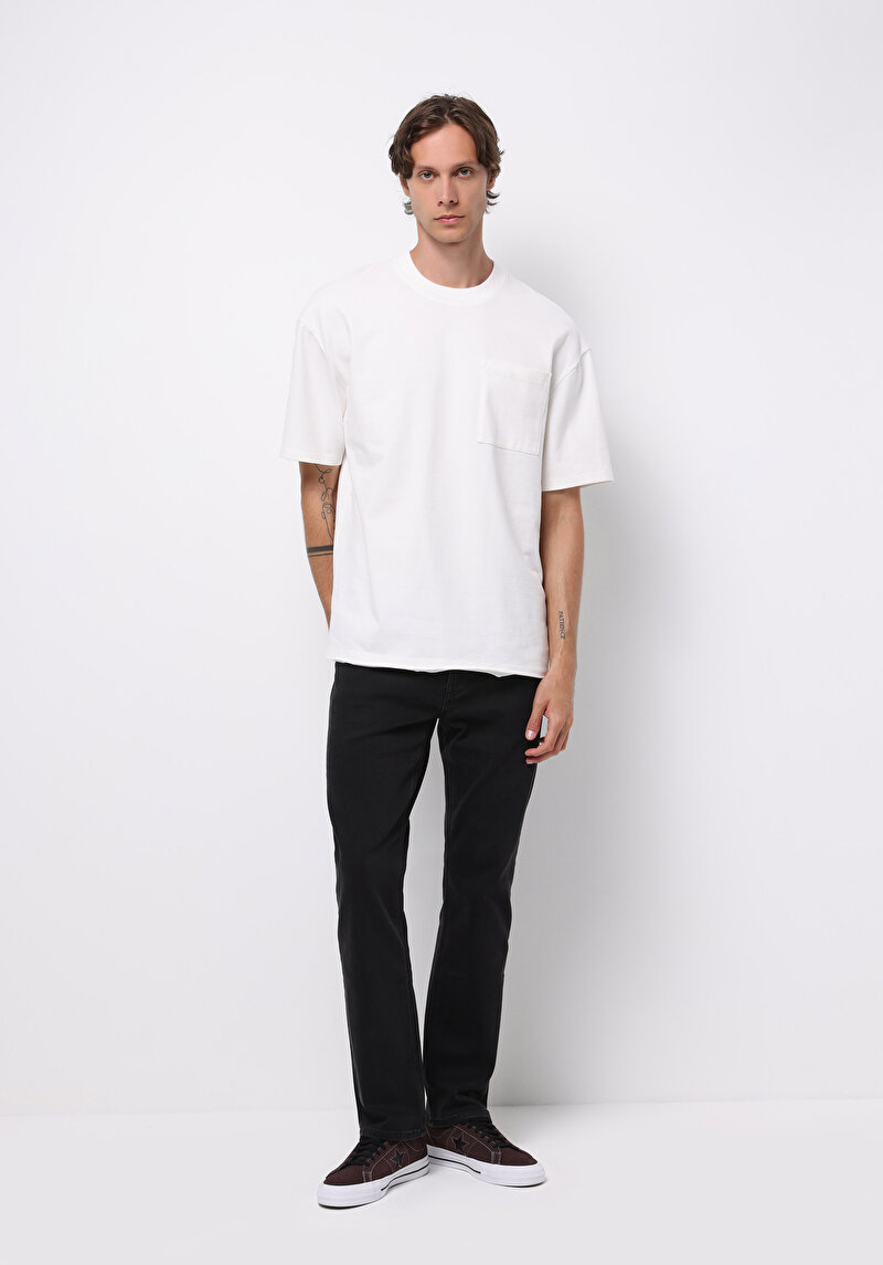 Зображення 045 David Джинси Чоловічі Чорні Класичного Крою Cl1076548