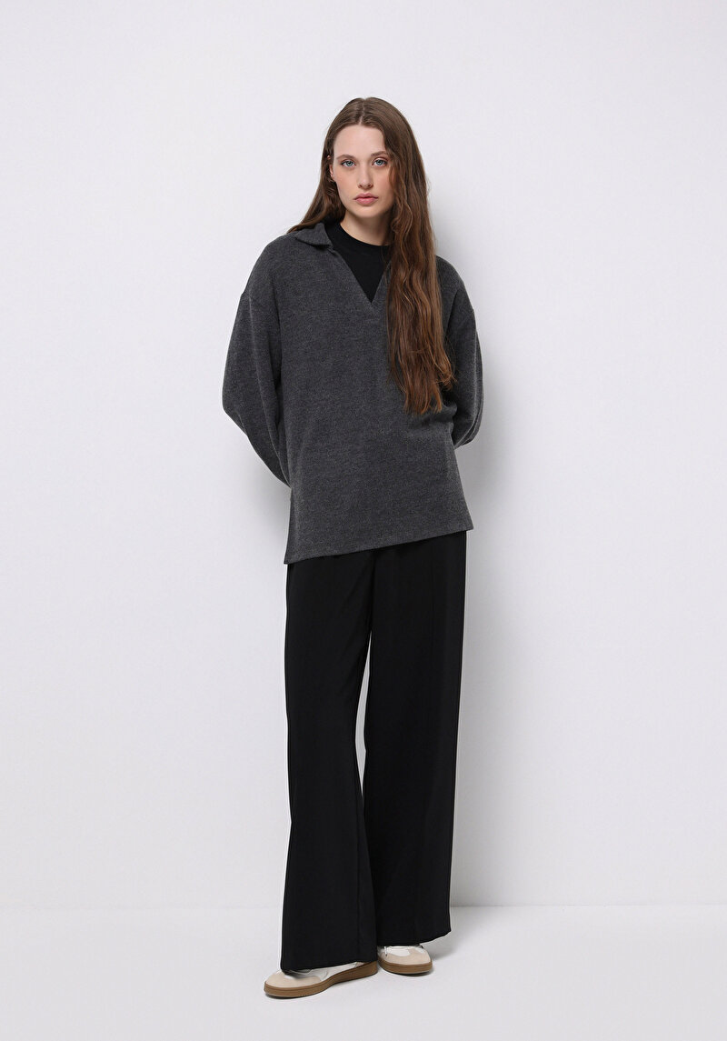 Показати інформацію про Пуловер Жіночий Антрацит  Cl1076712