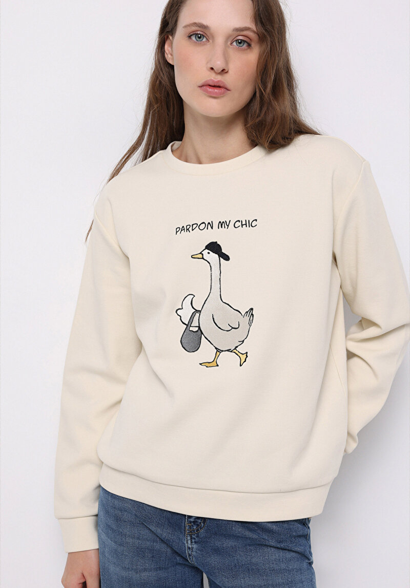 Зображення Толстовка Жіноча Біла  Cl1077352