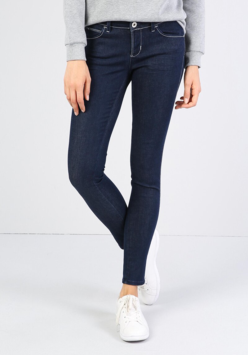 Зображення 757 Sally Джинси Жіночі Блакитні Супер Вузького Крою Cl1041206