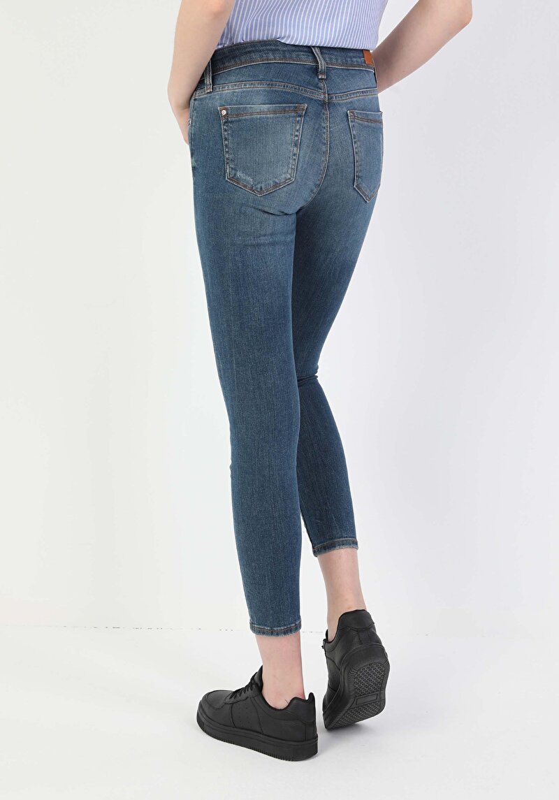 Зображення 757 Sally Джинси Жіночі Блакитні Супер Вузького Крою Cl1048686