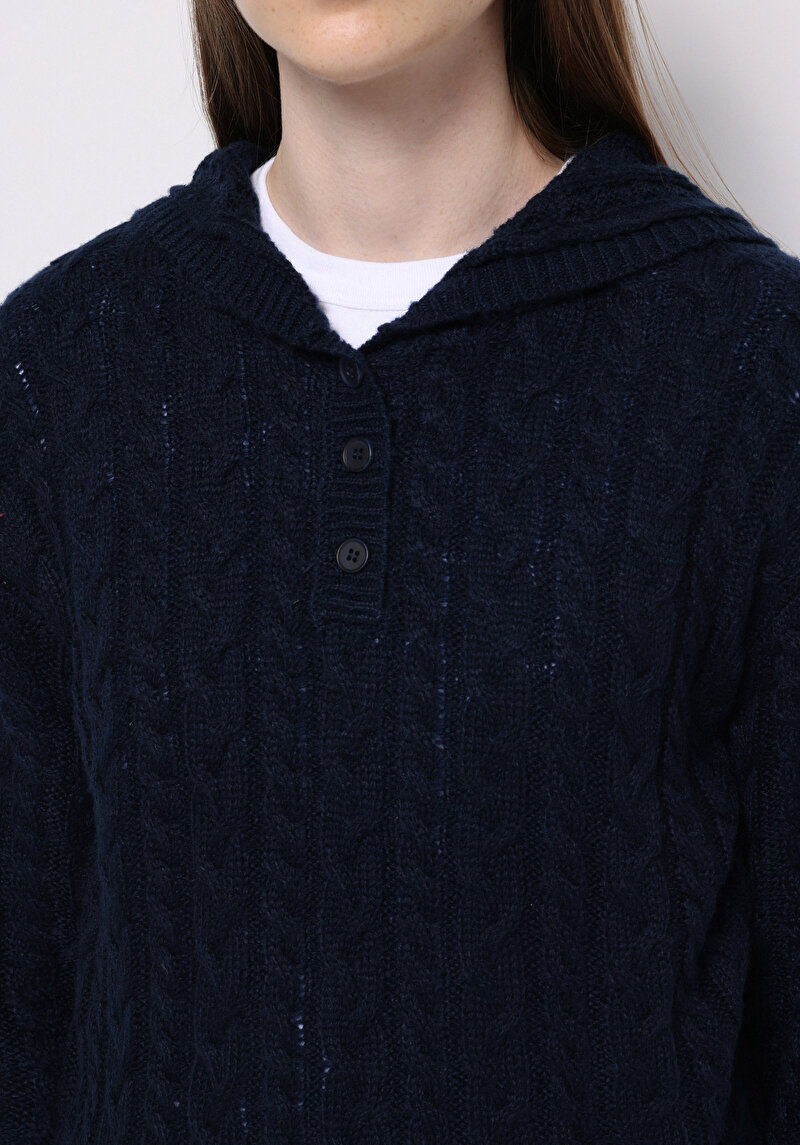 Показати інформацію про Светр Жіночий Синій  Cl1076813