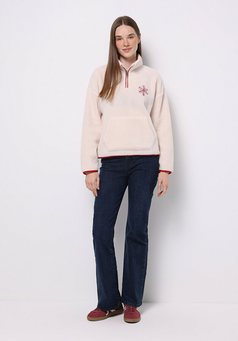 Показати інформацію про Толстовка Жіноча Бежева  Cl1077347