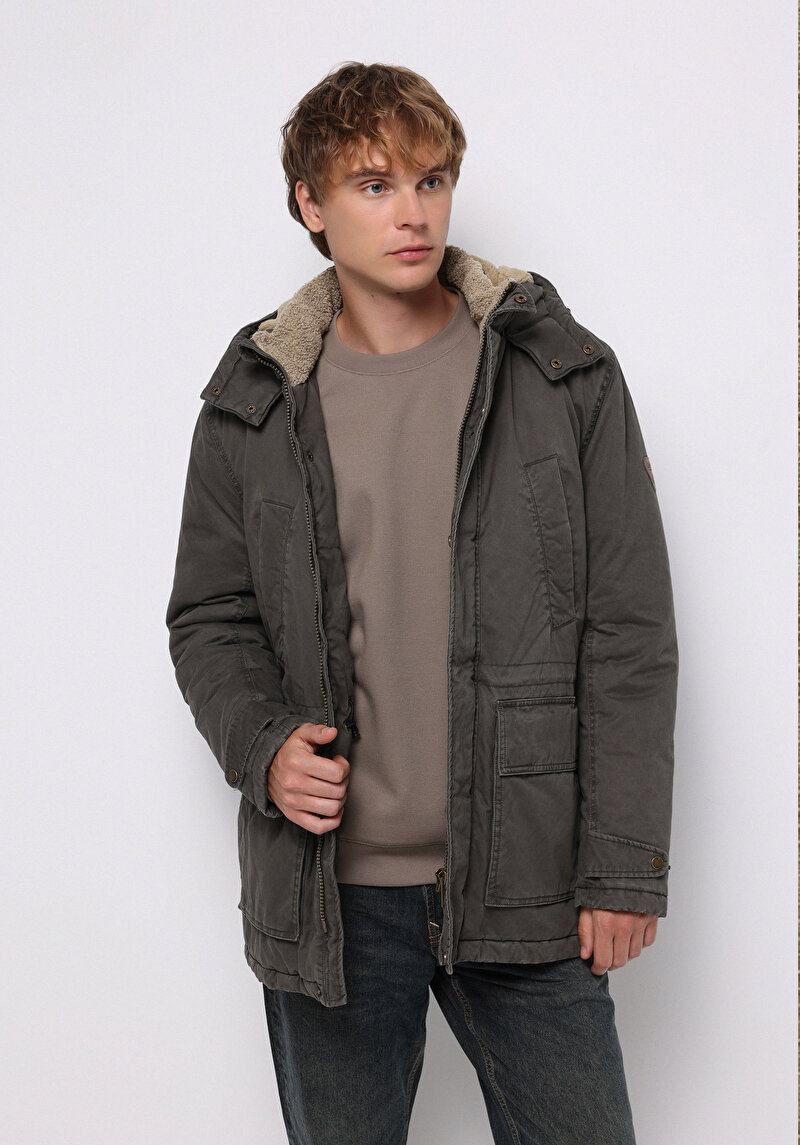 Зображення Пальто Чоловіче Зелене  Cl1076213