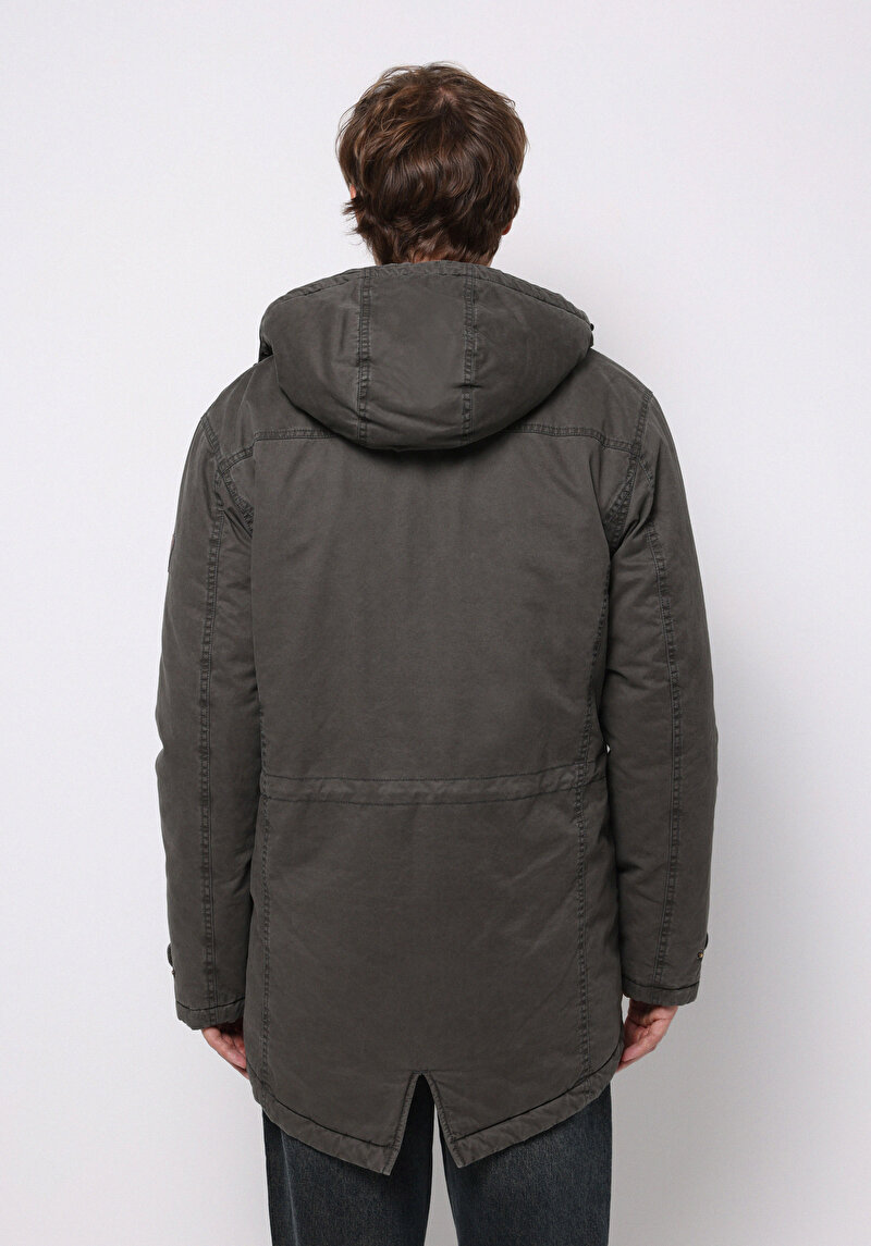 Показати інформацію про Пальто Чоловіче Зелене  Cl1076213