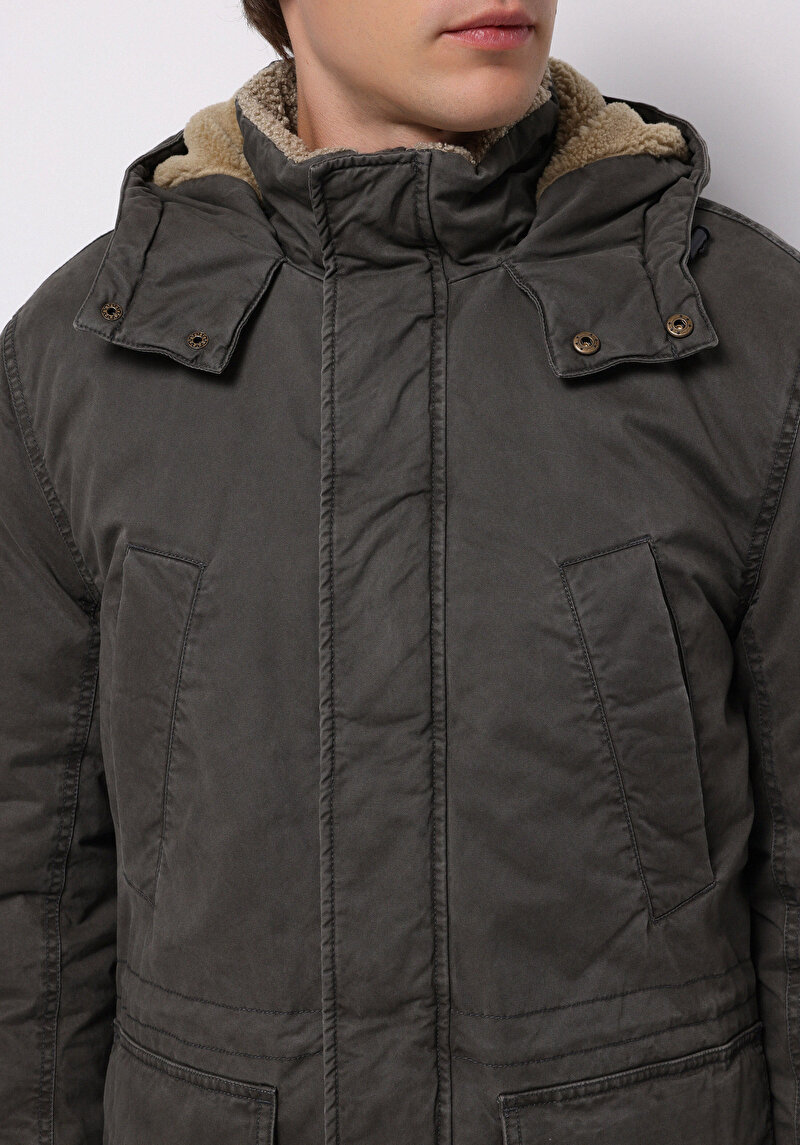 Зображення Пальто Чоловіче Зелене Cl1076213