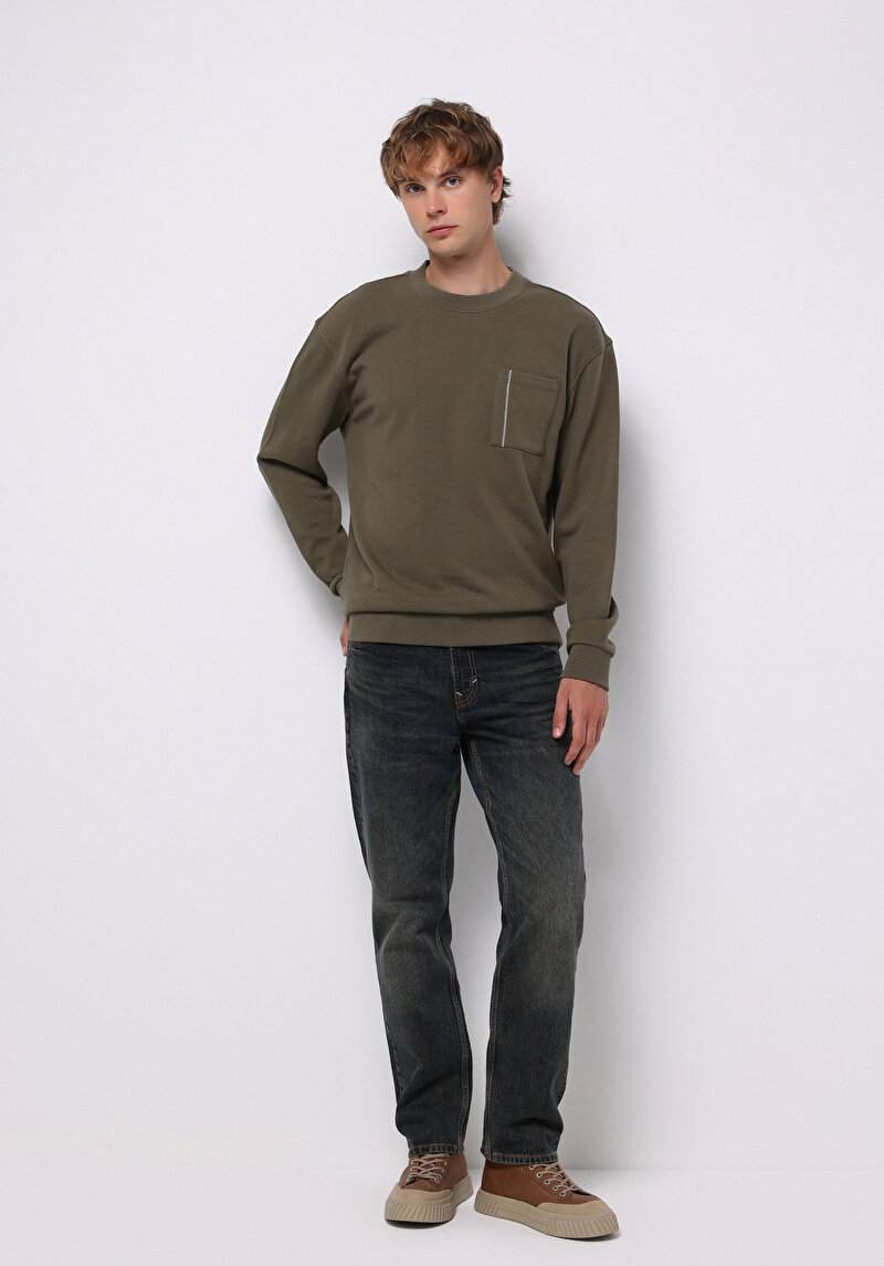 Показати інформацію про Толстовка Чоловіча Зелена  Cl1076486