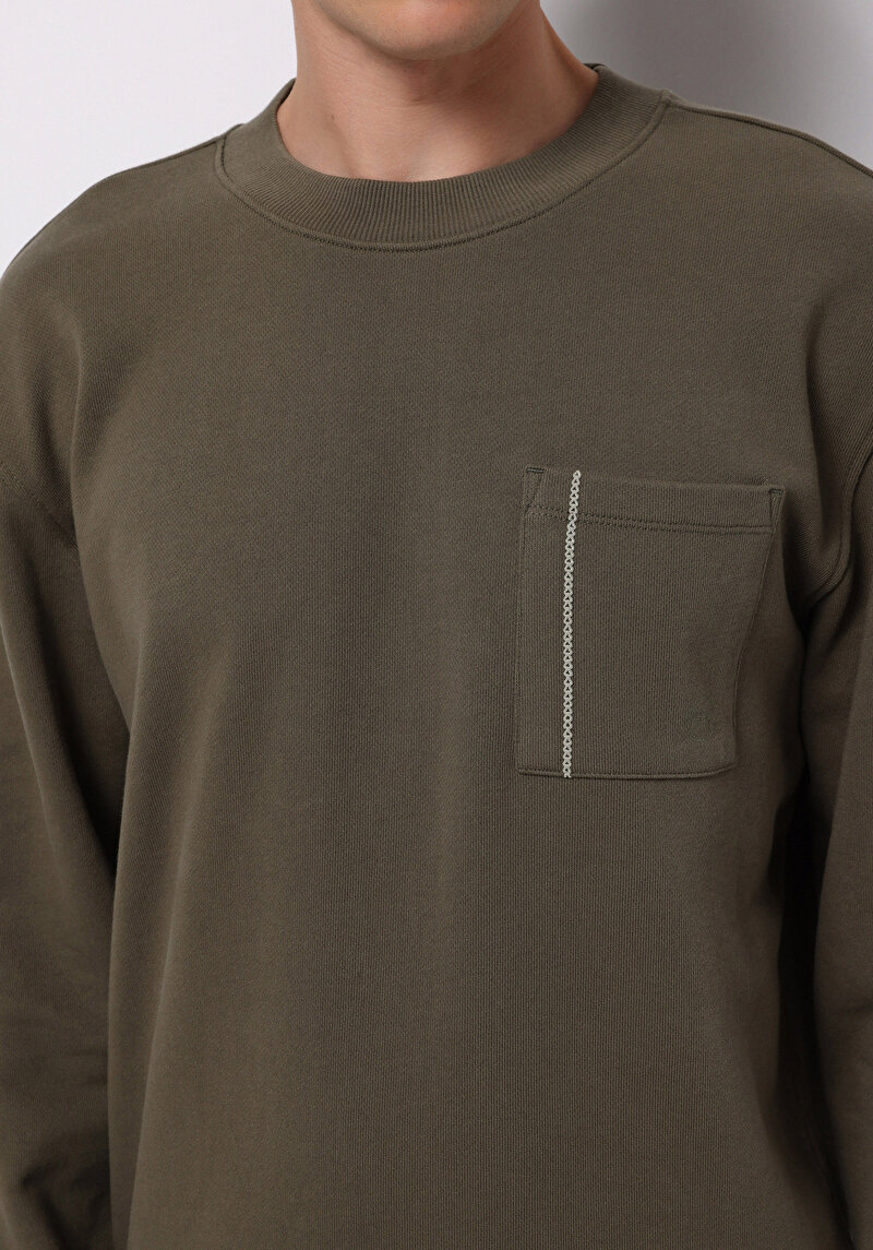 Показати інформацію про Толстовка Чоловіча Зелена  Cl1076486