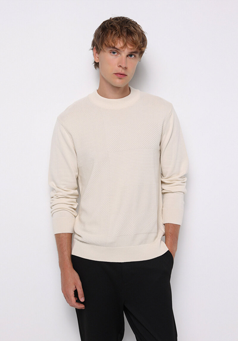 Зображення Светр Чоловічий Бежевий  Cl1076490