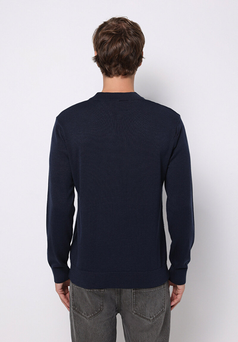 Показати інформацію про Светр Чоловічий Синій  Cl1076490