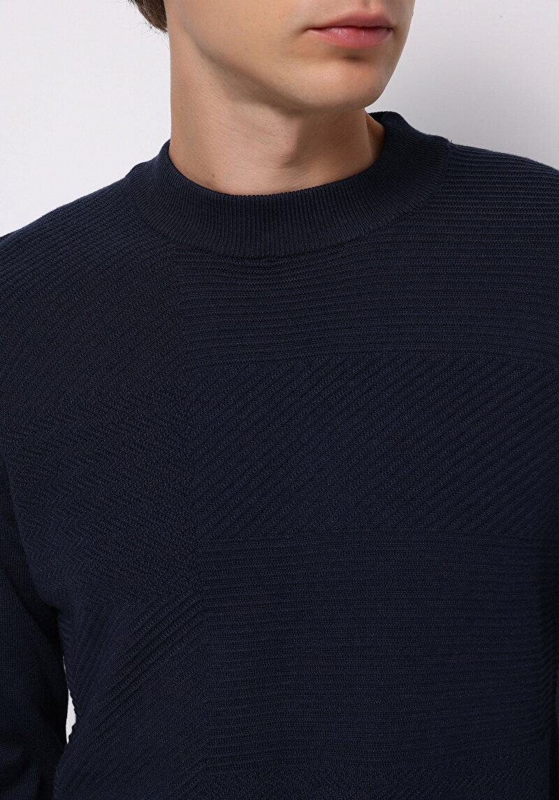 Показати інформацію про Светр Чоловічий Синій  Cl1076490