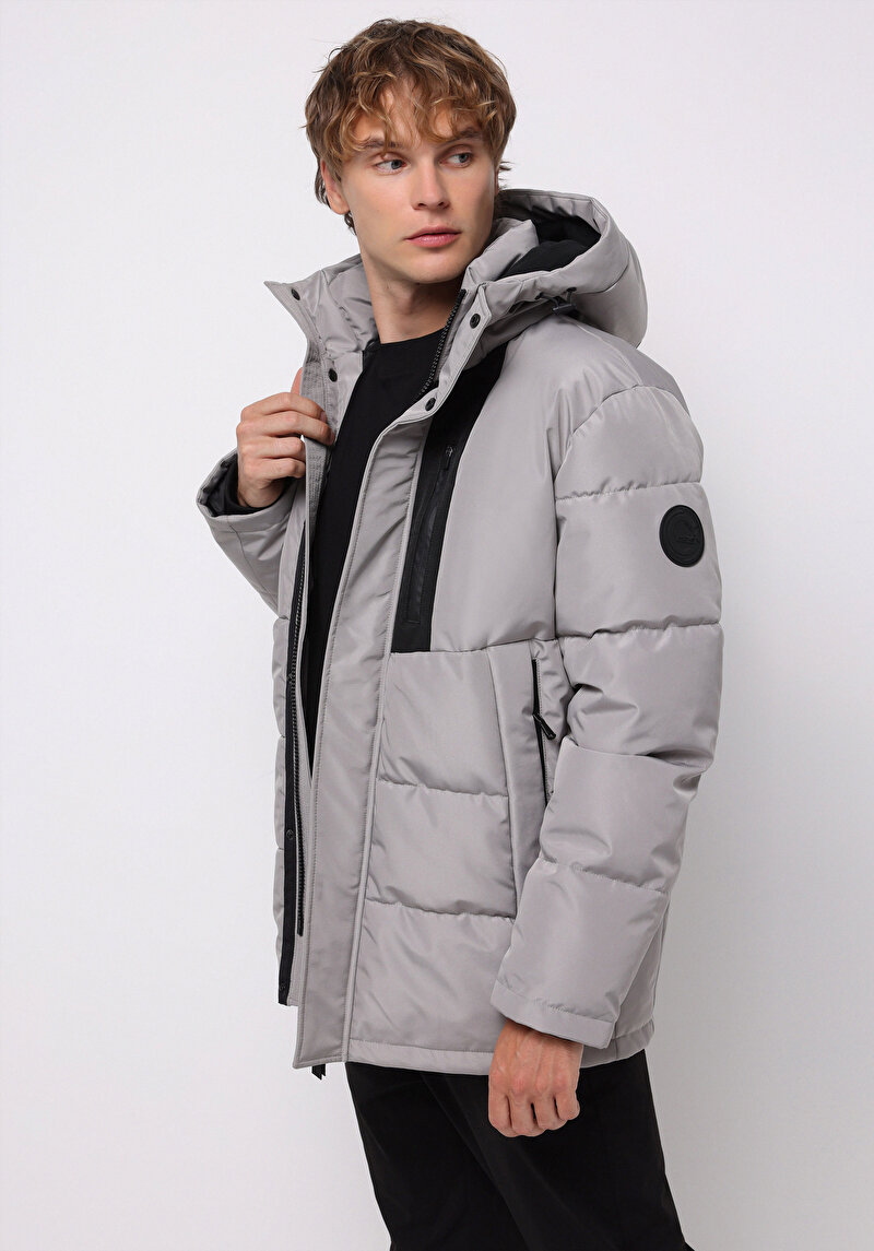 Зображення Пальто Чоловіче Сіре  Cl1076818