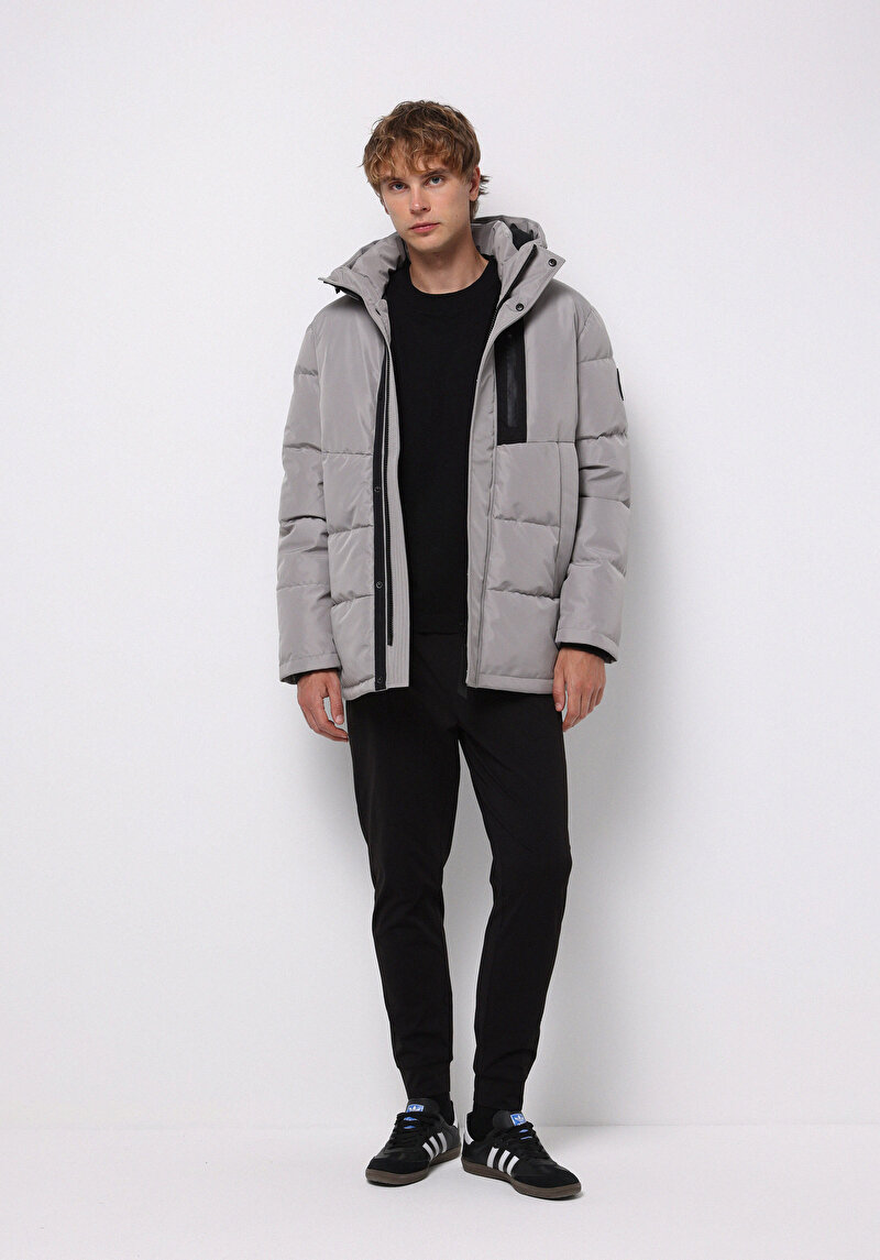 Зображення Пальто Чоловіче Сіре Cl1076818