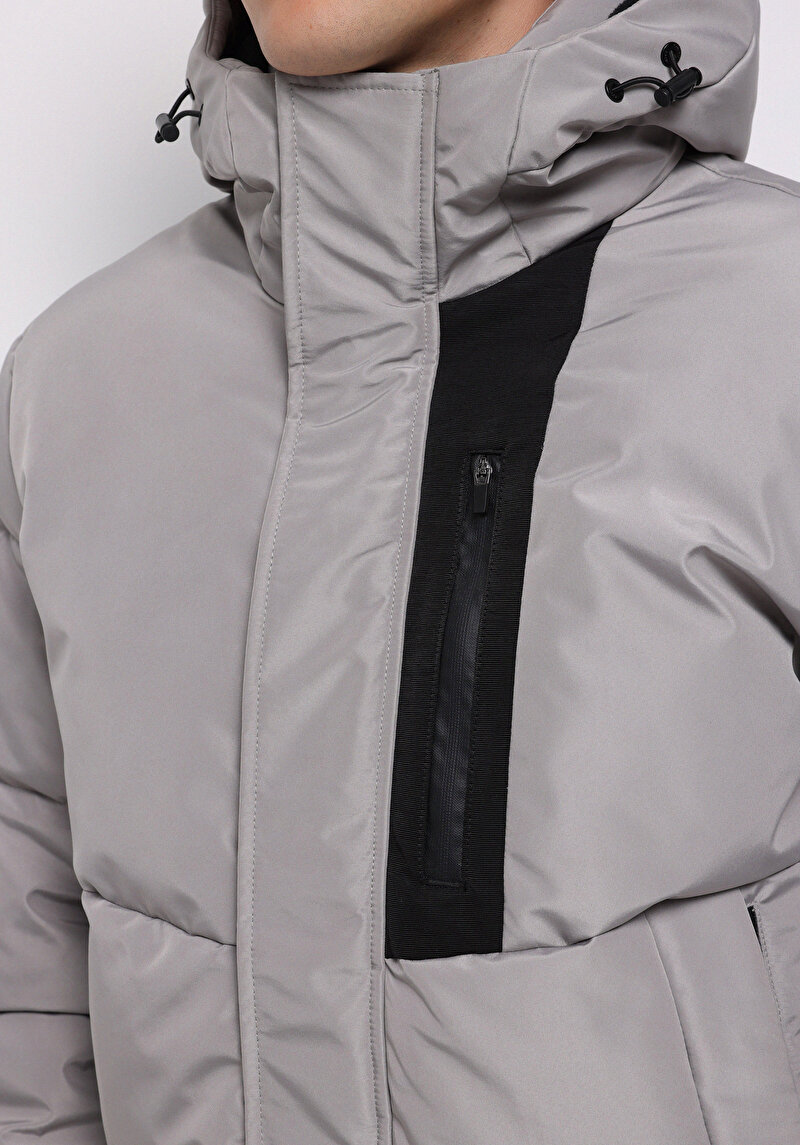 Показати інформацію про Пальто Чоловіче Сіре  Cl1076818