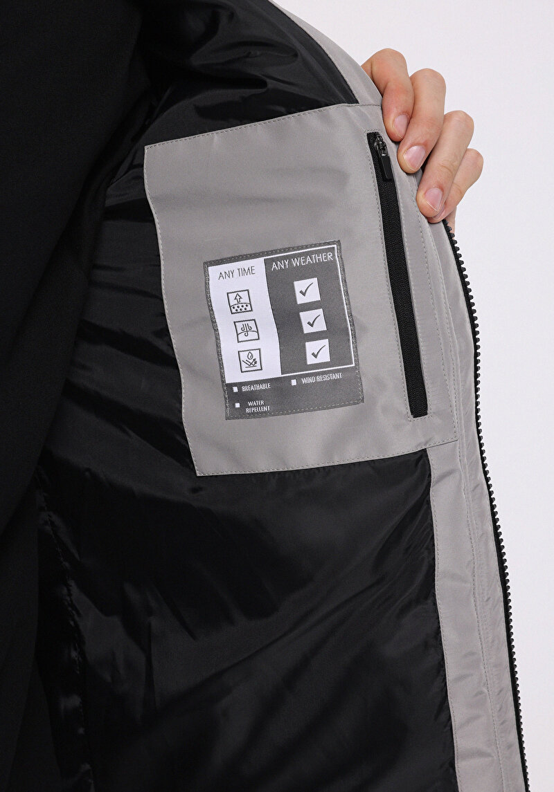 Показати інформацію про Пальто Чоловіче Сіре  Cl1076818