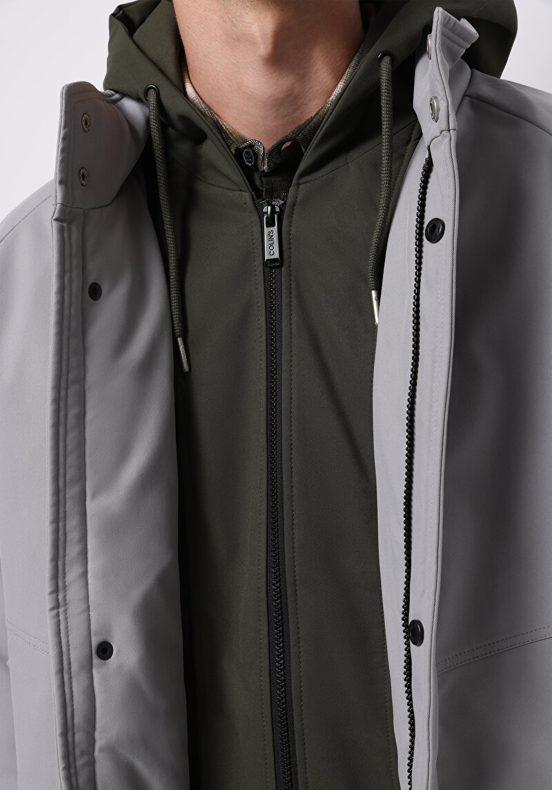 Зображення Куртка Чоловіча Сіра Cl1065812