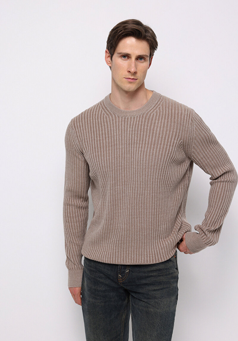 Зображення Светр Чоловічий Бежевий  Cl1076733