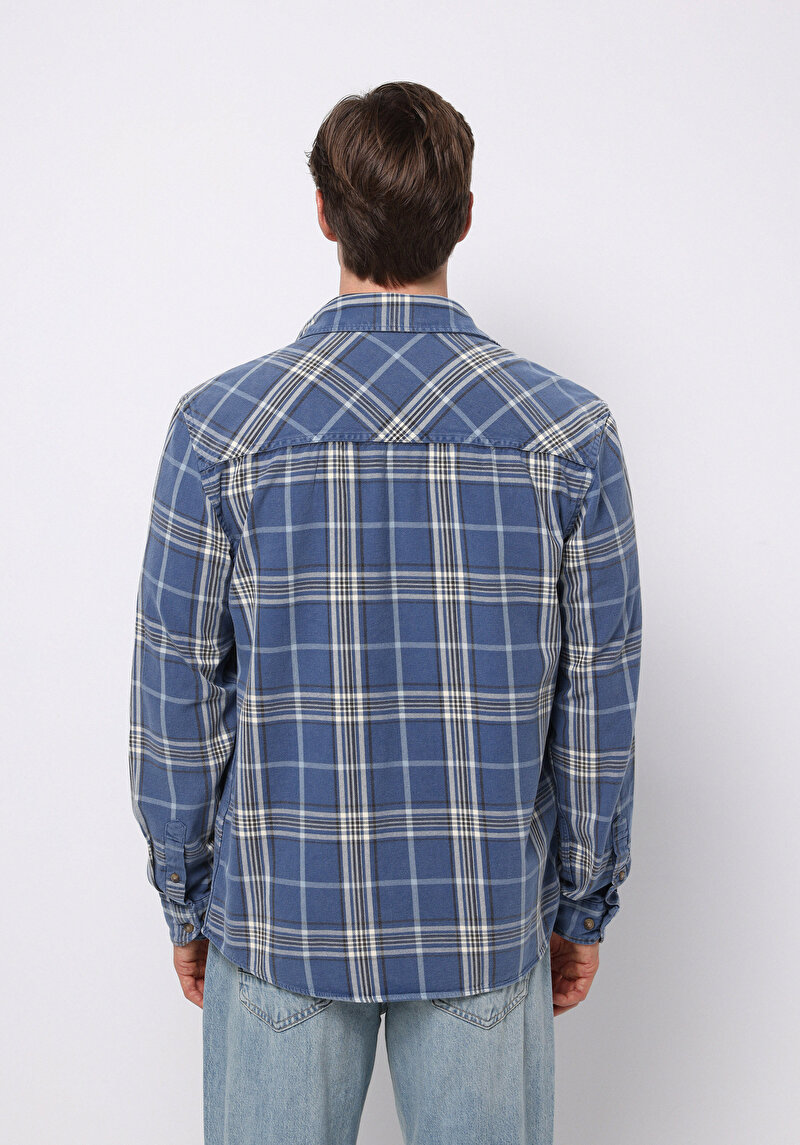 Зображення Сорочка З Довгим Рукавом Чоловіча Блакитна Cl1076500