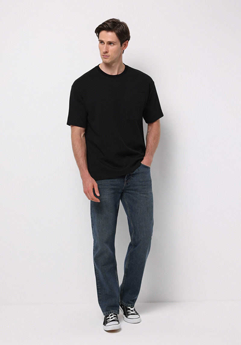 Показати інформацію про 045 David Джинси Чоловічі Блакитні Класичного Крою Cl1076985