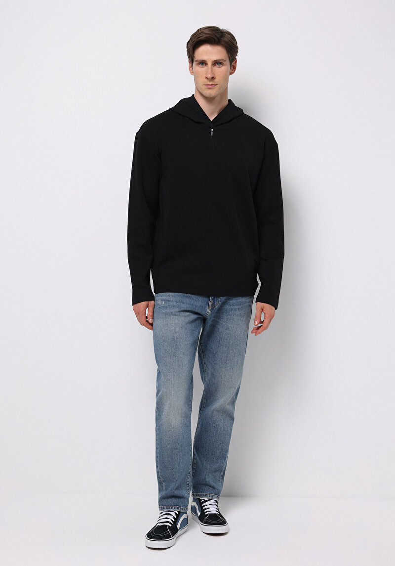 Показати інформацію про Толстовка Чоловіча Чорна  Cl1077080