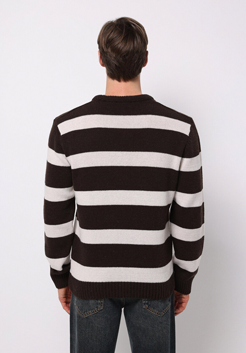 Показати інформацію про Светр Чоловічий Коричневий  Cl1077287