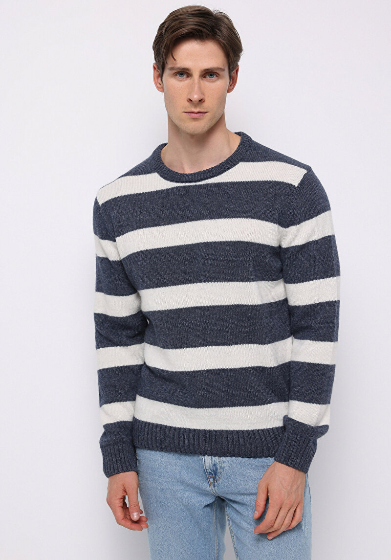 Зображення Светр Чоловічий Синій  Cl1077287