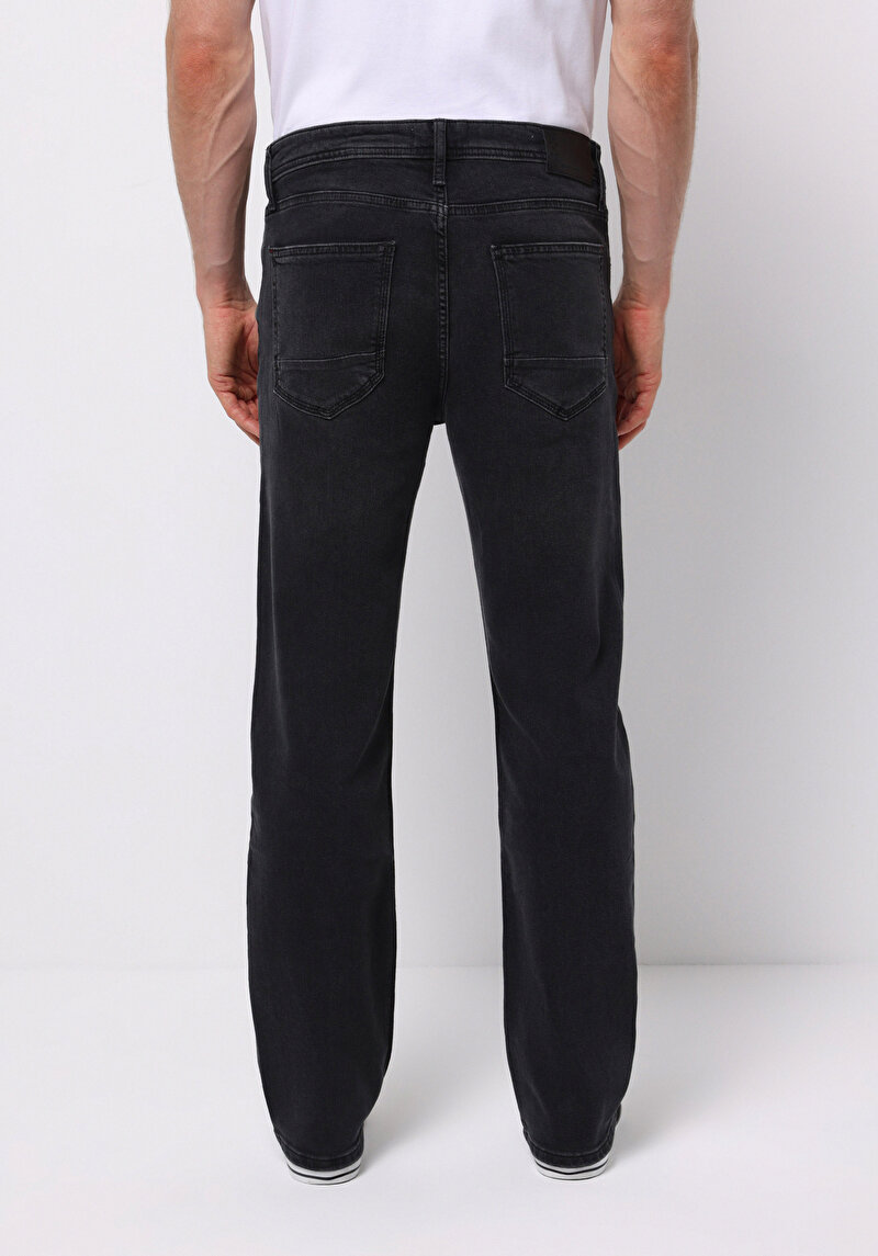 Зображення 045 David Джинси Чоловічі Чорні Класичного Крою Cl1077385