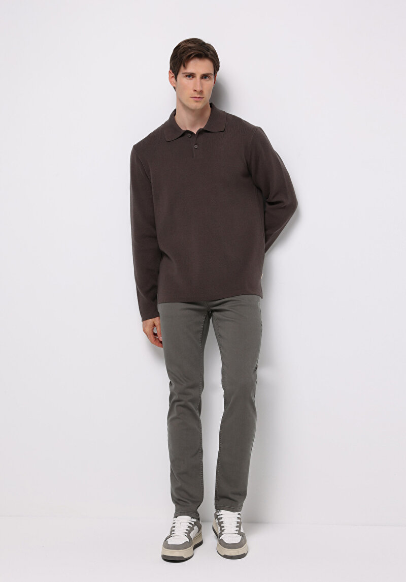 Зображення Светр Чоловічий Коричневий Cl1076234