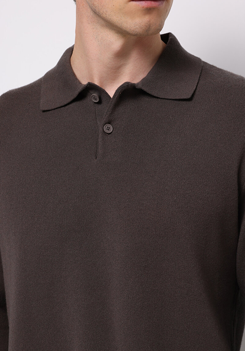 Показати інформацію про Светр Чоловічий Коричневий  Cl1076234