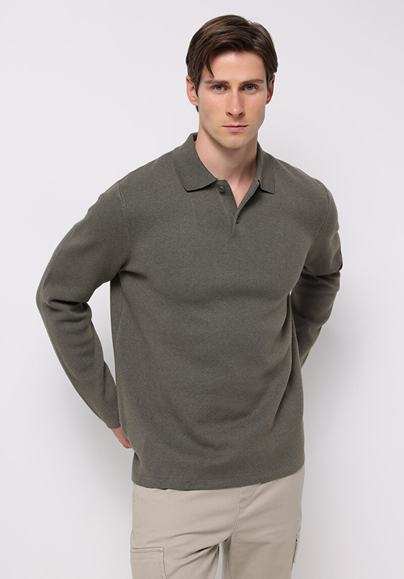 Зображення Светр Чоловічий Зелений  Cl1076234