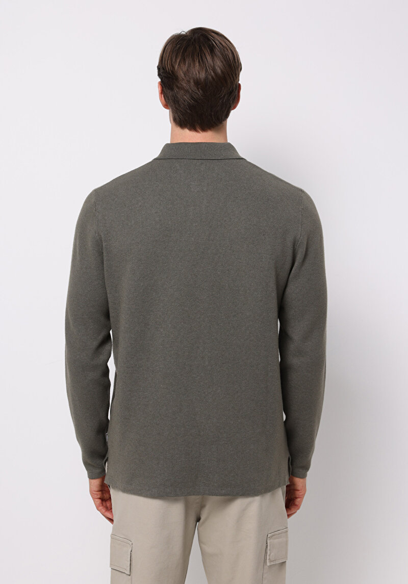 Показати інформацію про Светр Чоловічий Зелений  Cl1076234