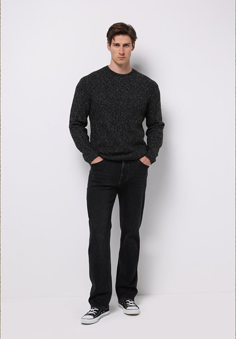 Показати інформацію про Светр Чоловічий Чорний  Cl1076368