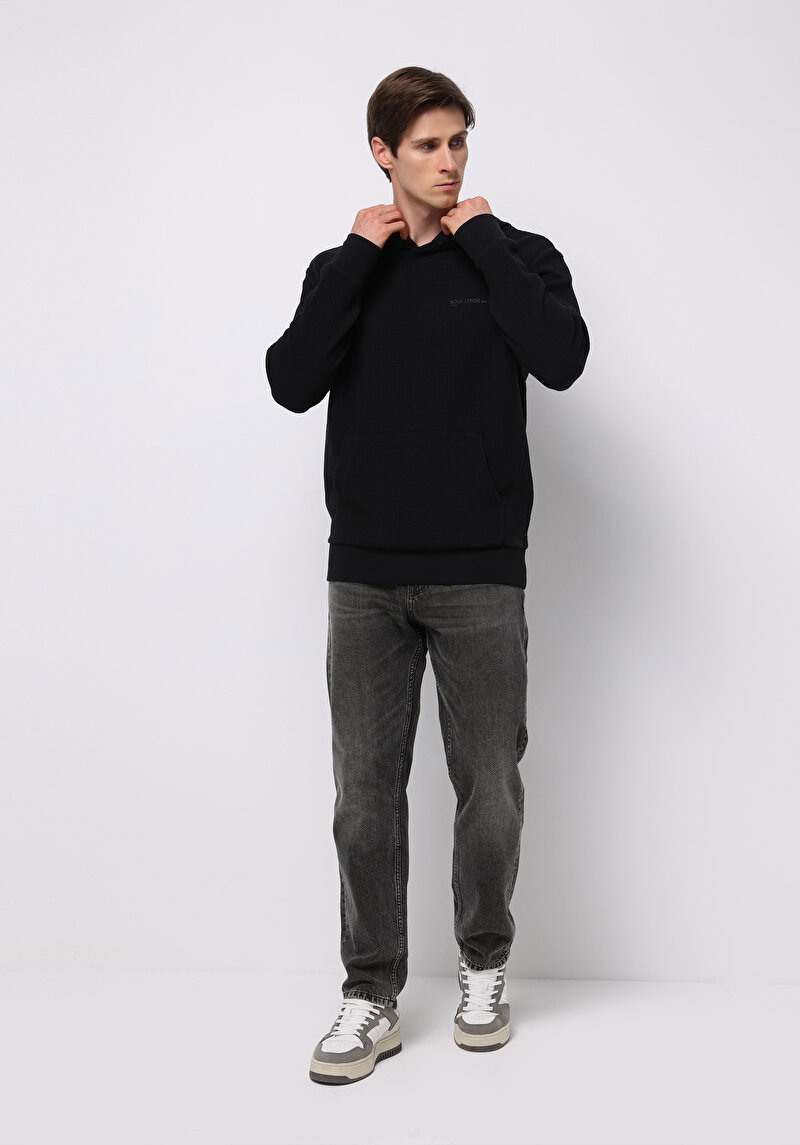 Показати інформацію про Толстовка Чоловіча Чорна  Cl1076481